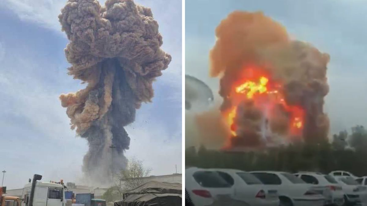 Ogromna eksplozja w irańskim porcie