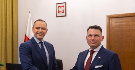 Spotkanie Mentzen - Nawrocki. "Owocna współpraca ponad podziałami"