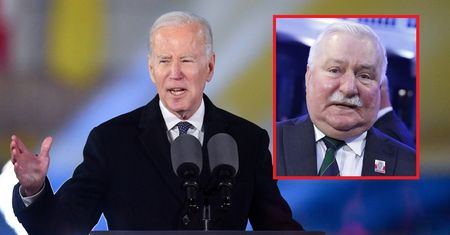 Wałęsa podsumował Bidena. Cztery słowa wystarczyły