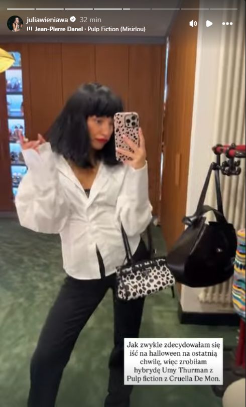 Julia Wieniawa przedstawia halloweenowe alter-ego