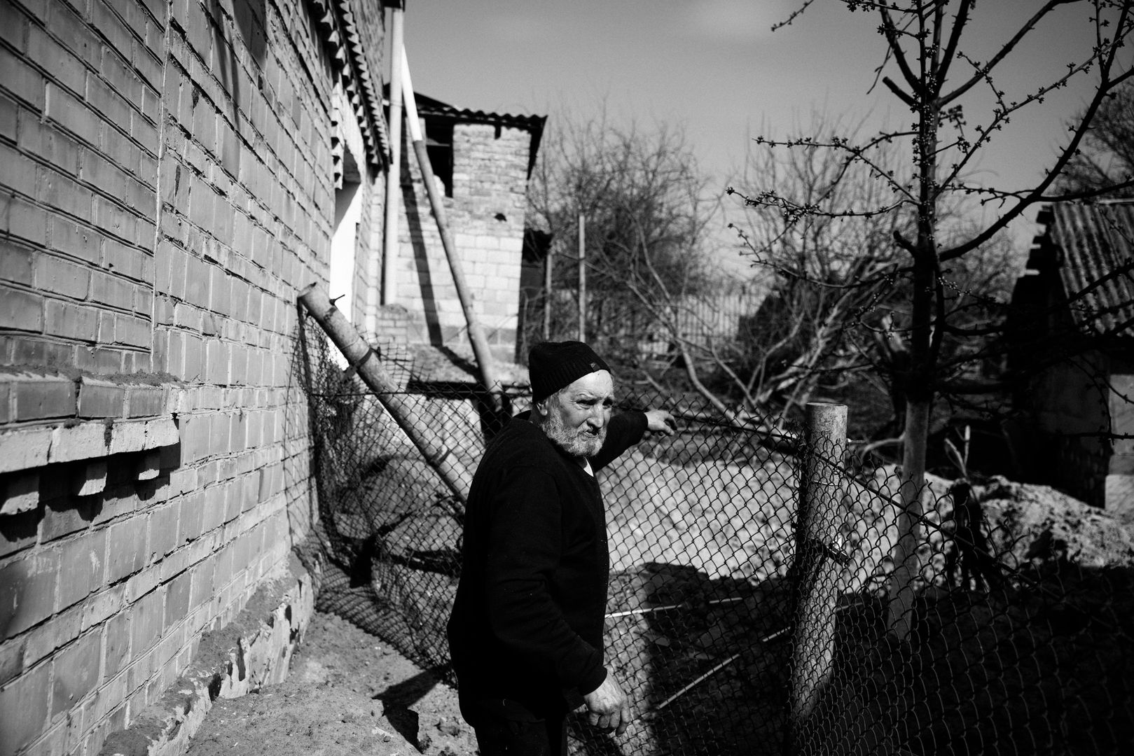 Siergiej przeżył w Hostomelu od początku wojny