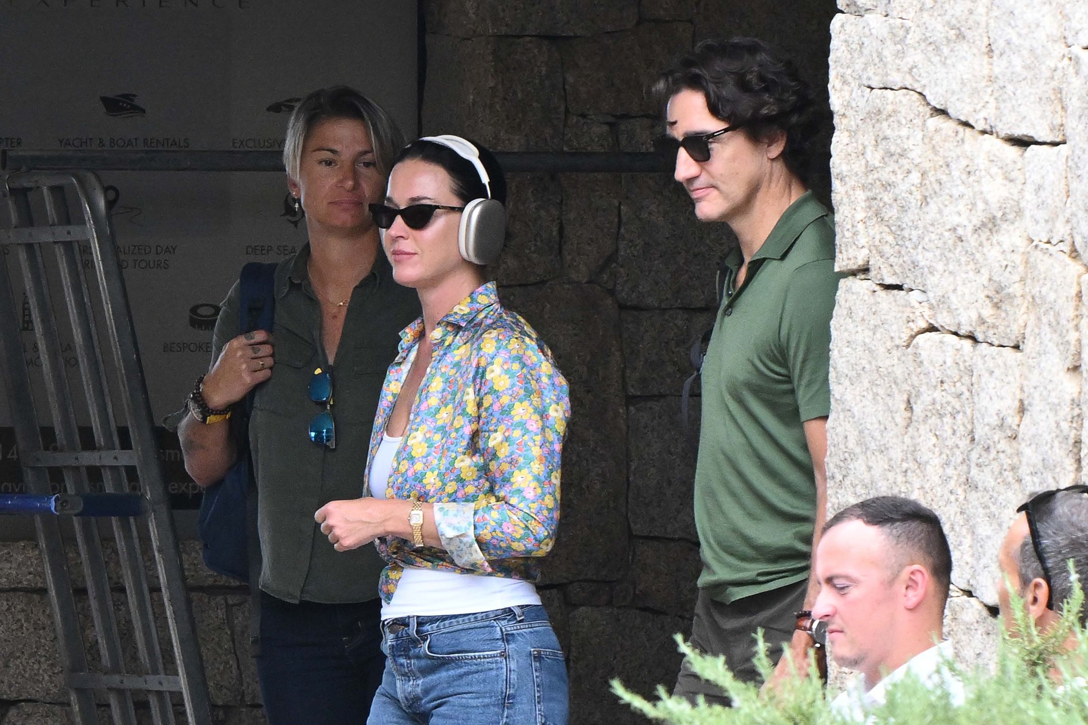 Katy Perry i Justin Trudeau wylądowali na Sardynii