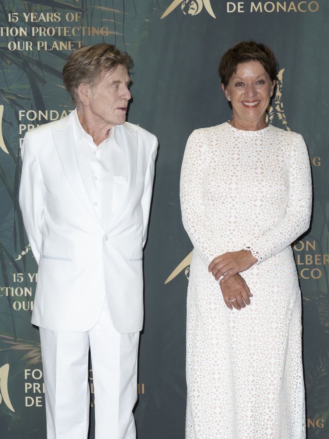 Robert Redford i Sibylle Szaggars
