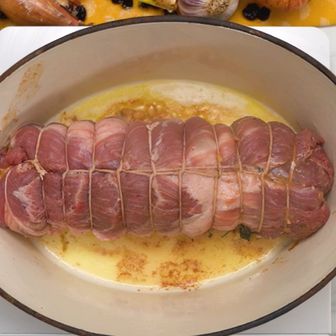 Kitchen tongs work great when frying meat.