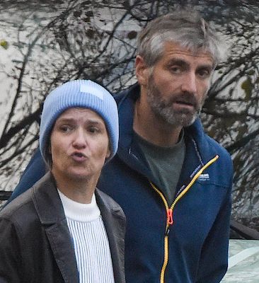Maciej Dowbor i Joanna Koroniewska na Saskiej Kępie