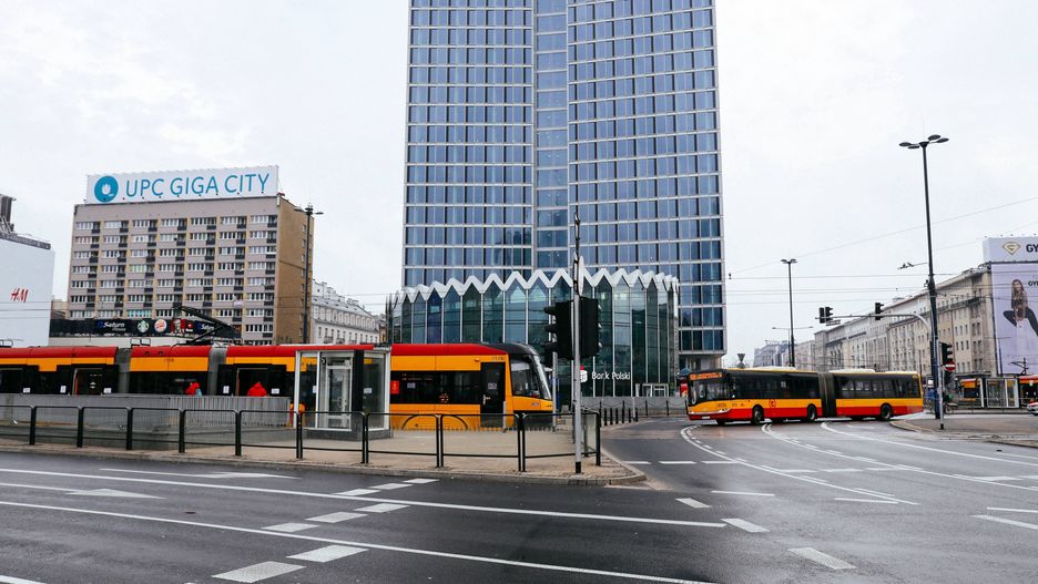 Warszawa. Komunikacja miejska 3 stycznia 2021 r.