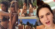 Siostry Jenner i Hailey Baldwin chwalą się zdjęciami w bikini (FOTO)