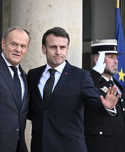 Macron rozmawiał z Tuskiem. Prezydent Francji zabrał głos