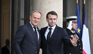 Macron rozmawiał z Tuskiem. Prezydent Francji zabrał głos