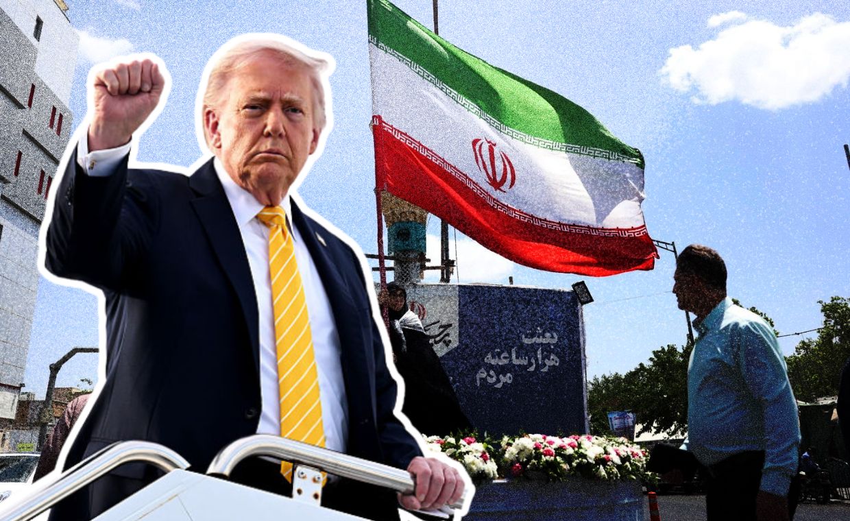 Trump ostrzega Iran po naradzie. "Nic z nich nie zostanie"