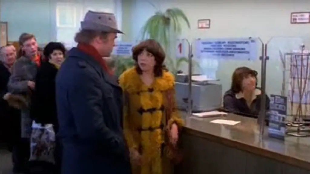 Kultowa scena na poczcie w filmie "Miś"