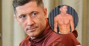 Robert Lewandowski pozazdrościł żonie? Roznegliżowany pręży mięśnie brzucha [ZDJĘCIE]