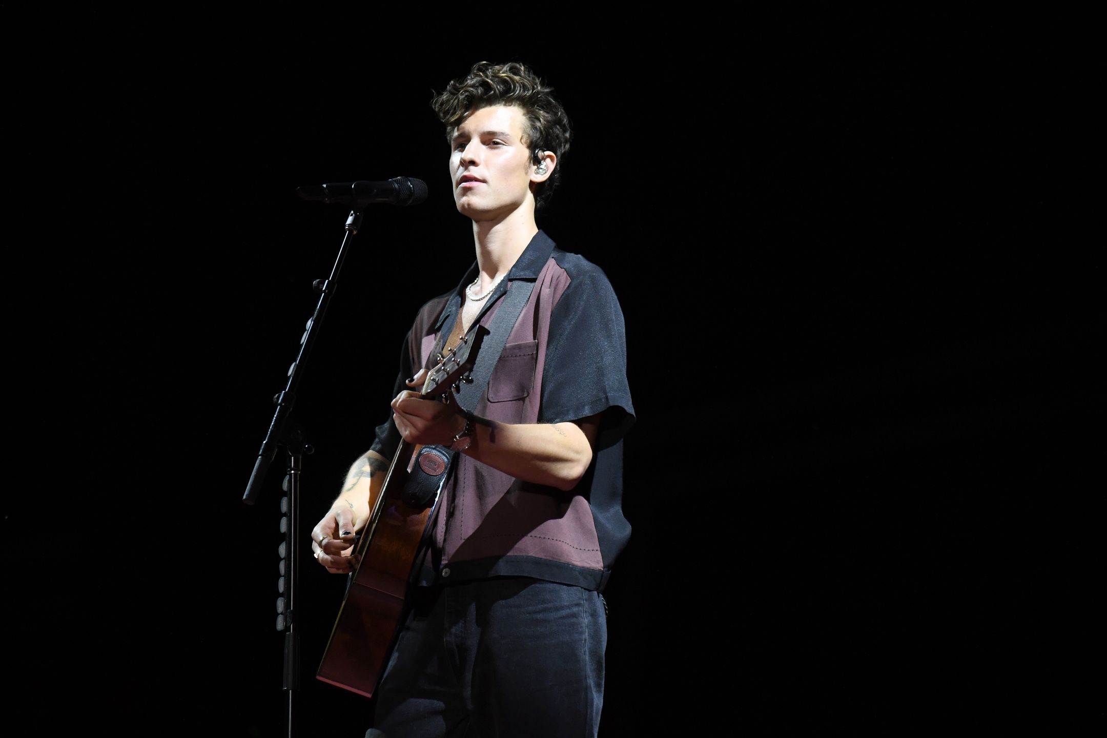 Global Citizen Live, New YorkNEW YORK, NEW YORK - SEPTEMBER 25: Shawn Mendes performs onstage during Global Citizen Live, New York on September 25, 2021 in New York City. (Photo by Kevin Mazur/Getty Images for Global Citizen )Kevin Mazur