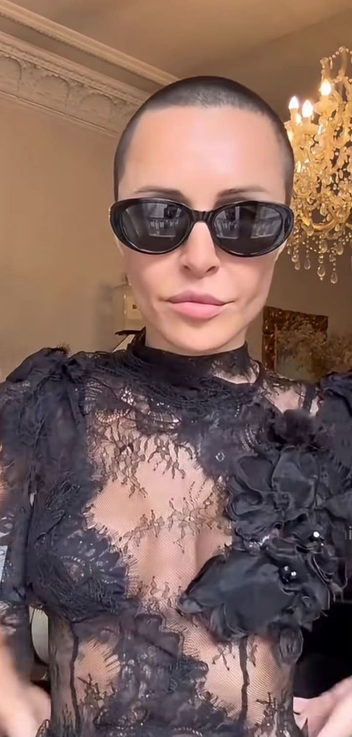 Blanka Lipińska w sukience od Roberta Czerwika