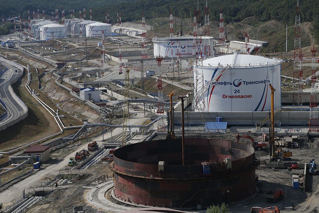 Duży terminal naftowy Rosji w ogniu. Po uderzeniu dronów Ukrainy