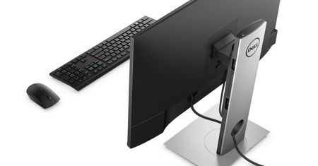 Dell zaprezentował mini PC w podstawce do monitora - jest tańszy niż sama podstawka Apple