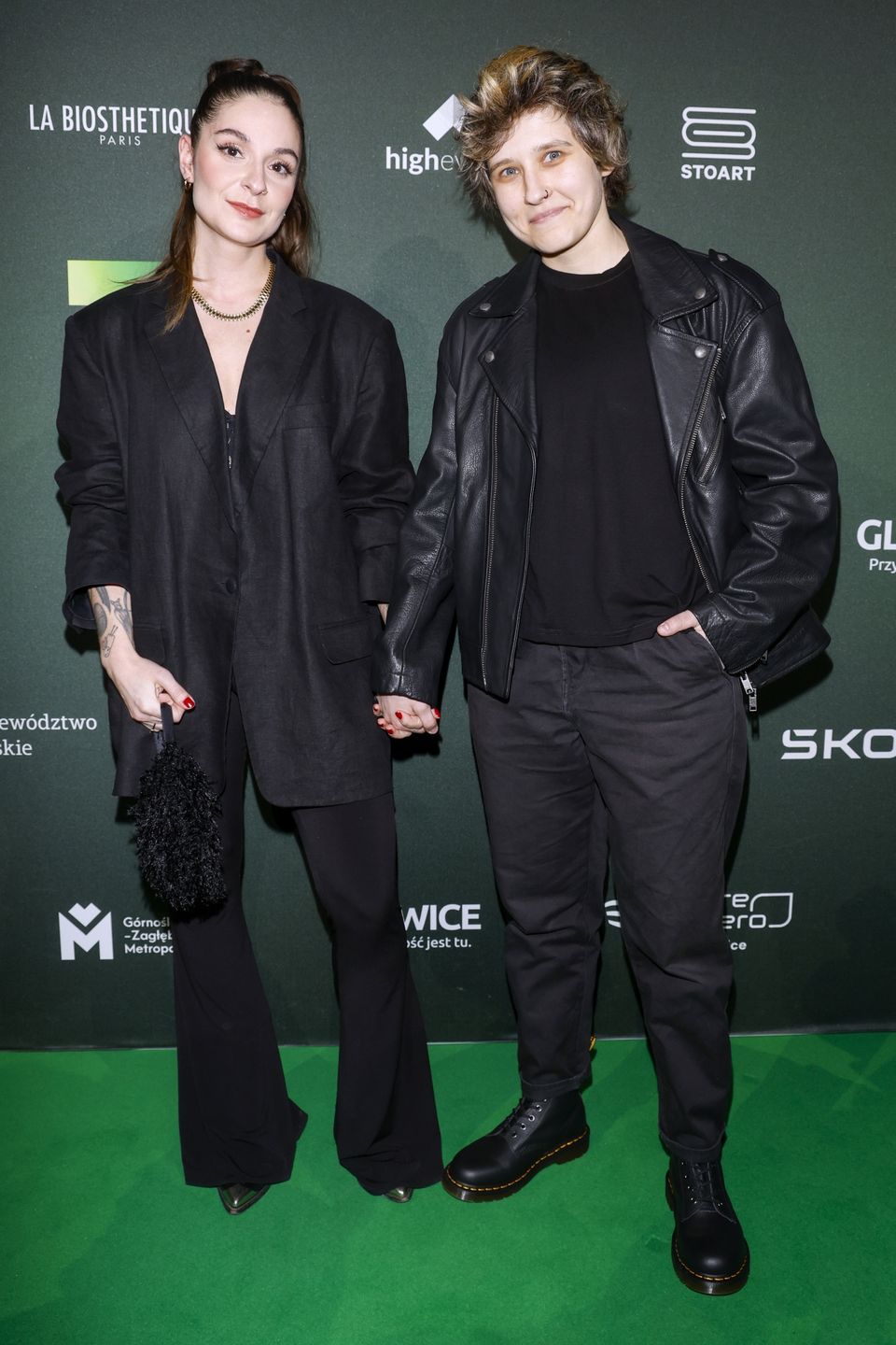 Joanna Okuniewska bryluje z partnerką na gali rozdania Fryderyków