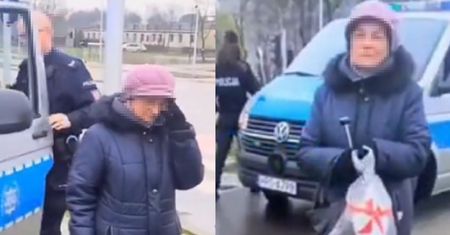 Ukarali emerytkę, teraz tłumaczą. Nagranie widziała cała Polska