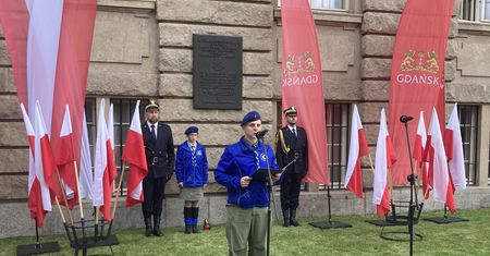 Gdańsk. Uroczystości upamiętniające harcmistrza Jana Ożdżyńskiego