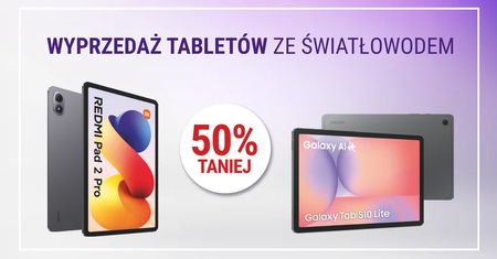 Noworoczna wyprzedaż w Play: światłowód nawet rok za 0 zł i tablety 50% taniej