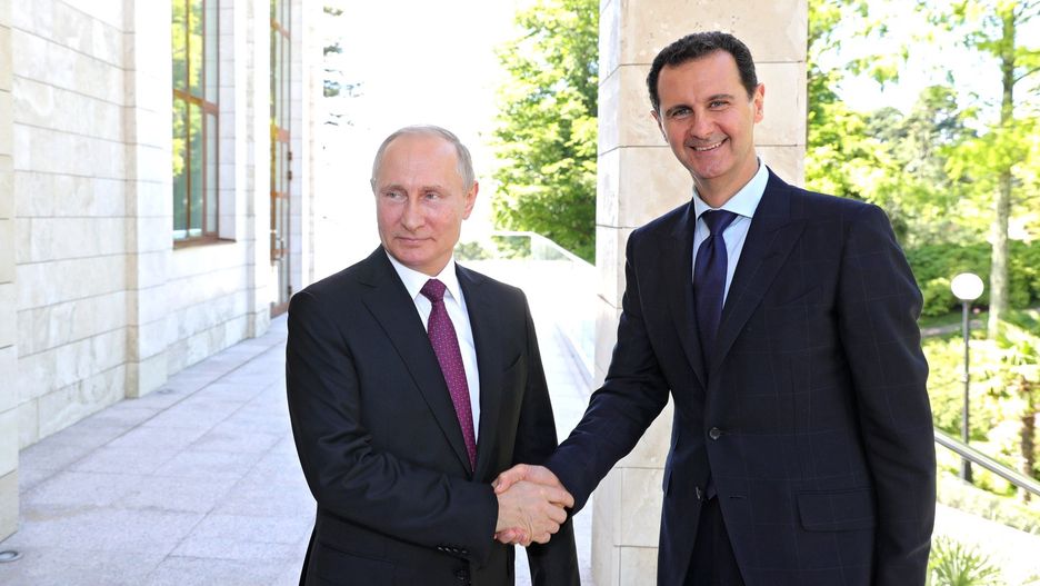 Władimir Putin i Baszar al Asad. Zdjęcie archiwalne 