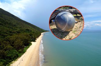 Tajemnicze metalowe kule na plaży w Australii. Służby badają sprawę