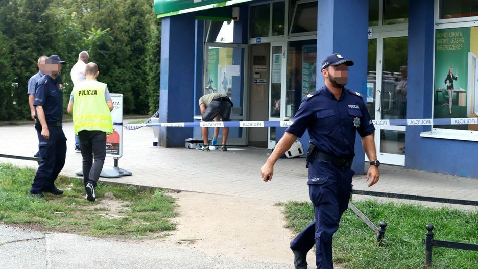Napad na bank przy ul. Kamiennej we Wrocławiu