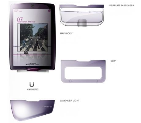 Samsung Lavender. Telefon zapachowy 2