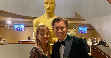 Michalina Robakiewicz na rozdaniu Oscarów. Partnerka Tadeusza Łysiaka pokazała kulisy gali