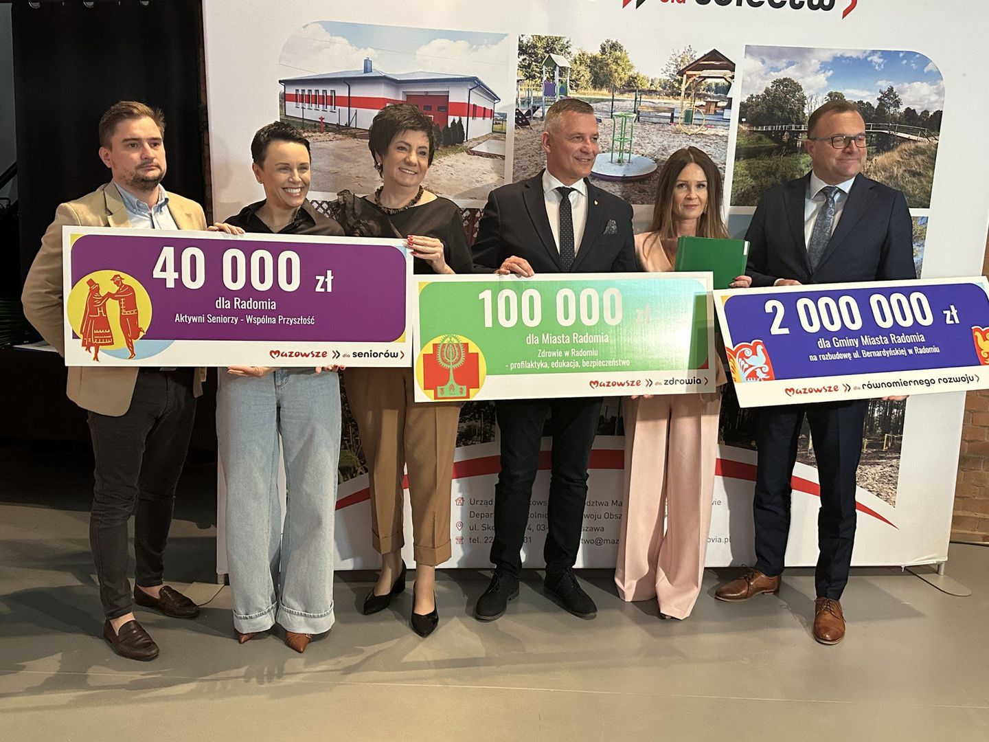 Przed podpisaniem umów w sprawie dotacji dla Radomia.