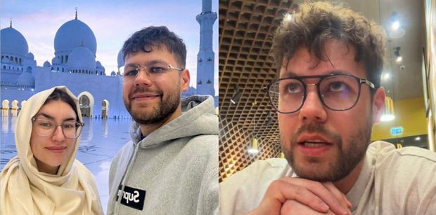 Youtuber Jawor poleciał do Dubaju z CIĘŻARNĄ partnerką: "Nie śledzimy mediów. (...) Nie wiedzieliśmy, co się dzieje"