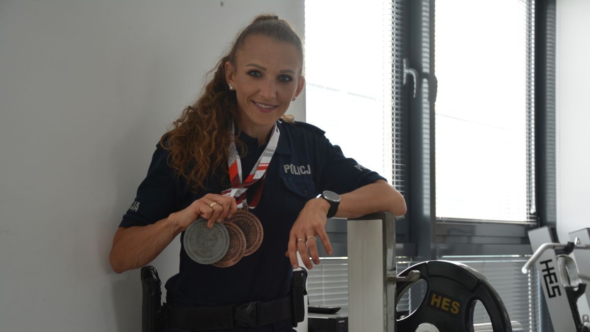 Paulina Weryk z medalami