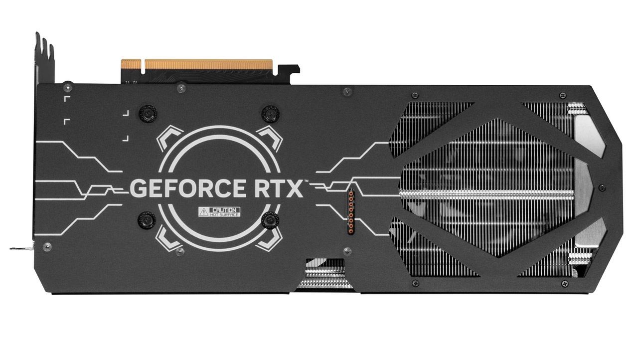 KFA2 GeForce RTX 4070 Ti Super EX Gamer backplate