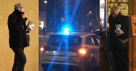 TYLKO U NAS: Kret wraca z "Tańca z gwiazdami" - KEBAB, POLICJA, UCIECZKA... (ZDJĘCIA)