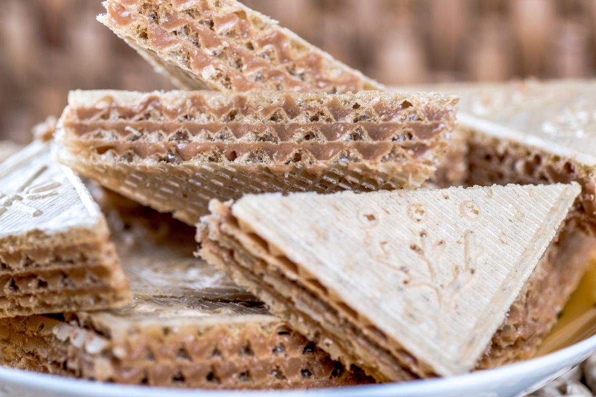 Wafle z kakaową masą był hitem PRL-u