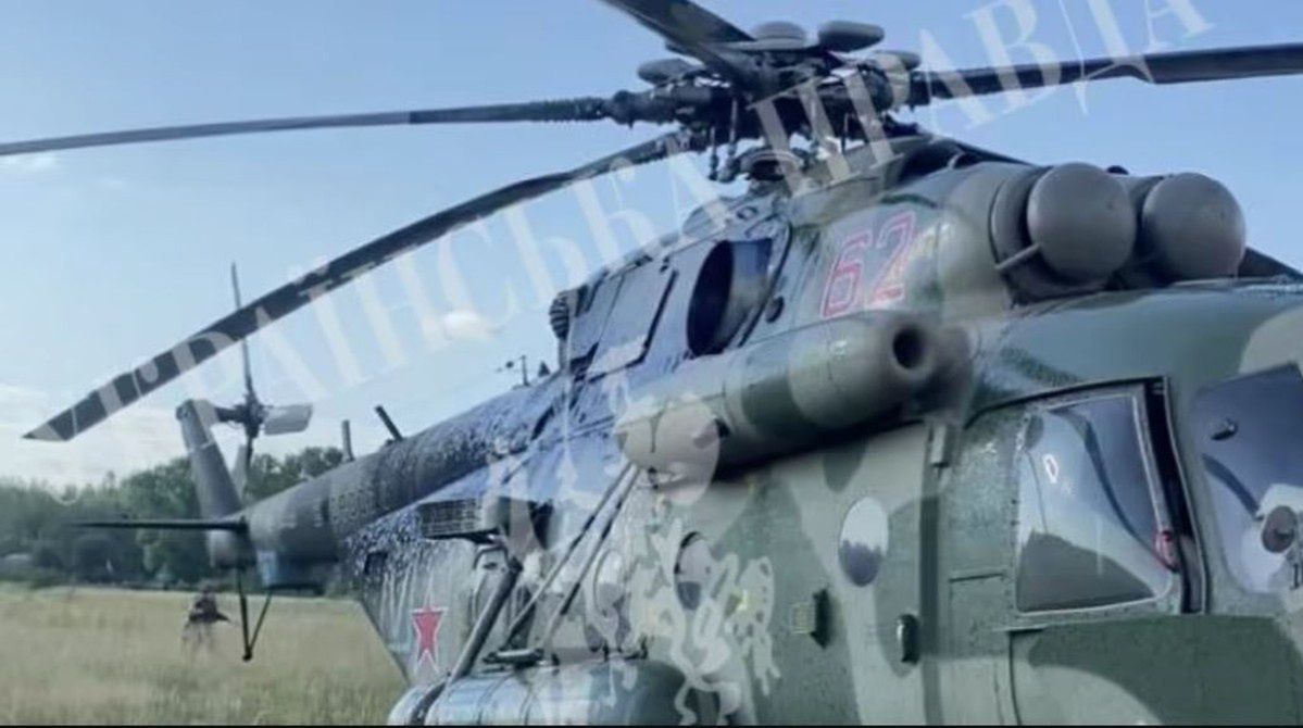 Ukraińcy przejęli rosyjski Mi-8 razem z pilotem. Przewoził części do myśliwców