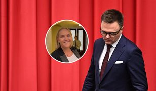 "Masz talent". Krzyczała do Hołowni. Marszałek jej odpowiedział