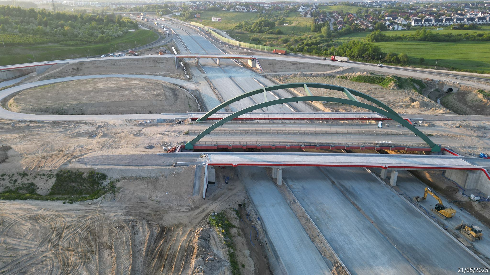 Węzeł Gdańsk Południe na obecnym etapie prac