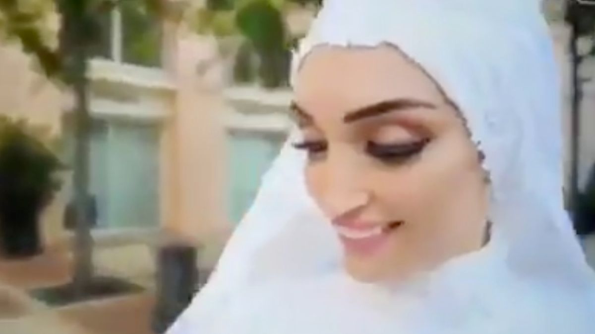 Bejrut: Pozowała do zdjęć ślubnych tuż przed wybuchem. Fotograf ujął wszystko 1