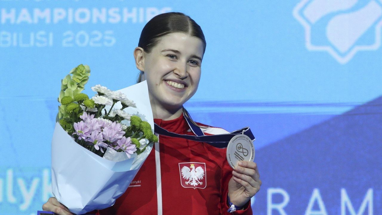 Szablistka Zuzanna Cieślar o medalu MŚ: Czułam, że to był mój dzień