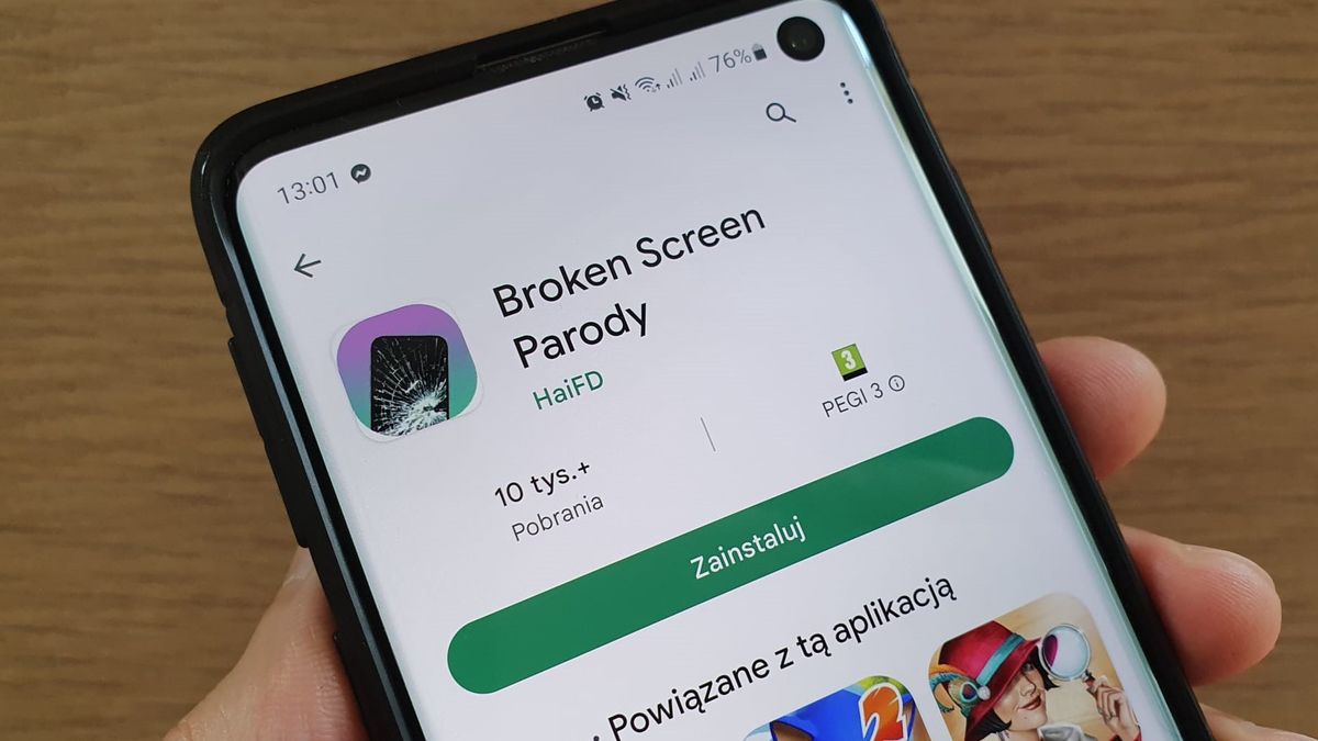 Szkodliwa aplikacja w Google Play
