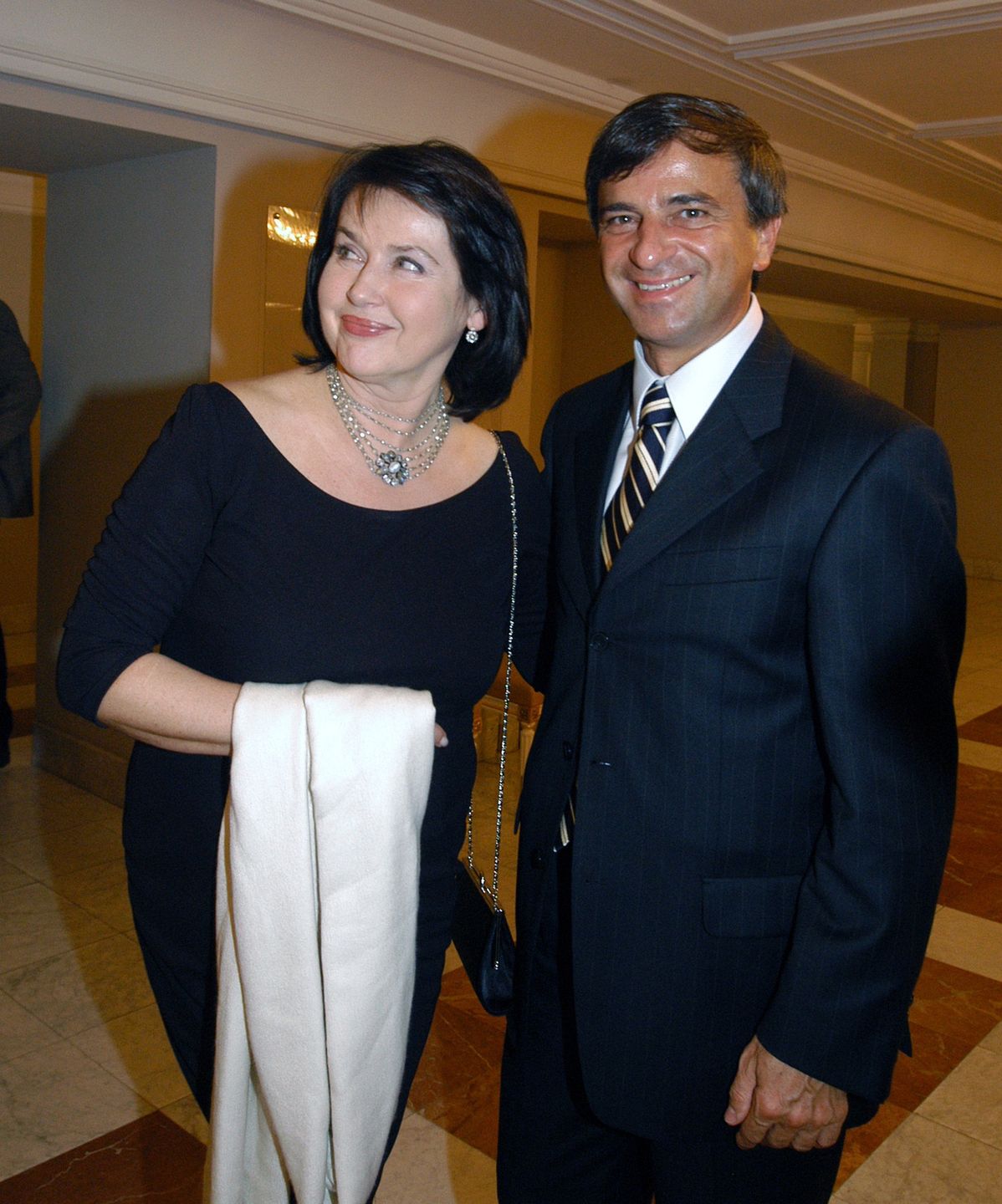 Elżbieta Jaworowicz i Eugeniusz Mleczak