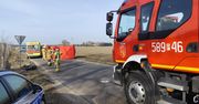 Podkornaty: Tragiczny finał zderzenia na skrzyżowaniu. Nie żyje motorowerzysta