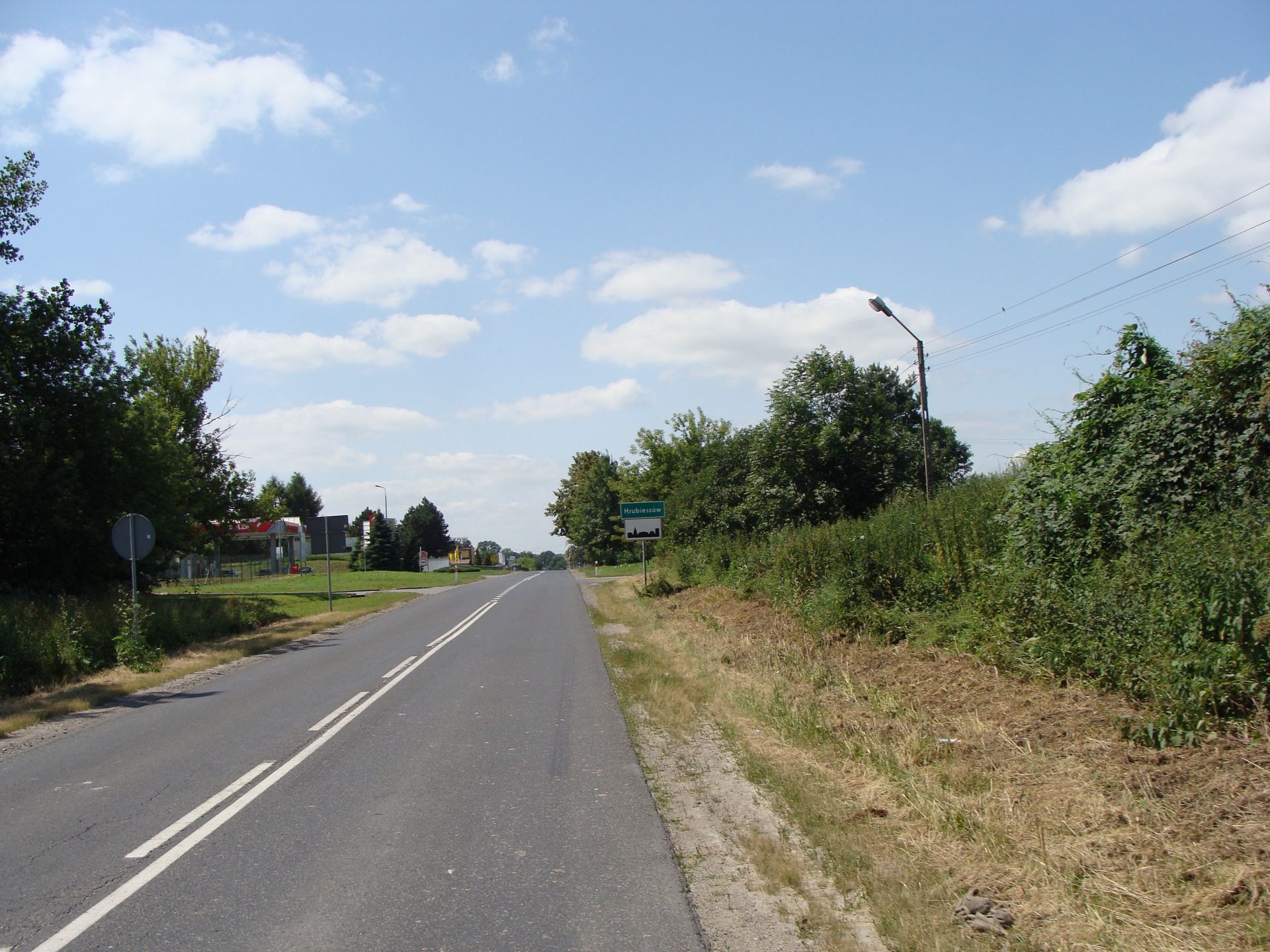 Ulice w Hrubieszowie nie są ruchliwe, a okolica urzeka spokojem