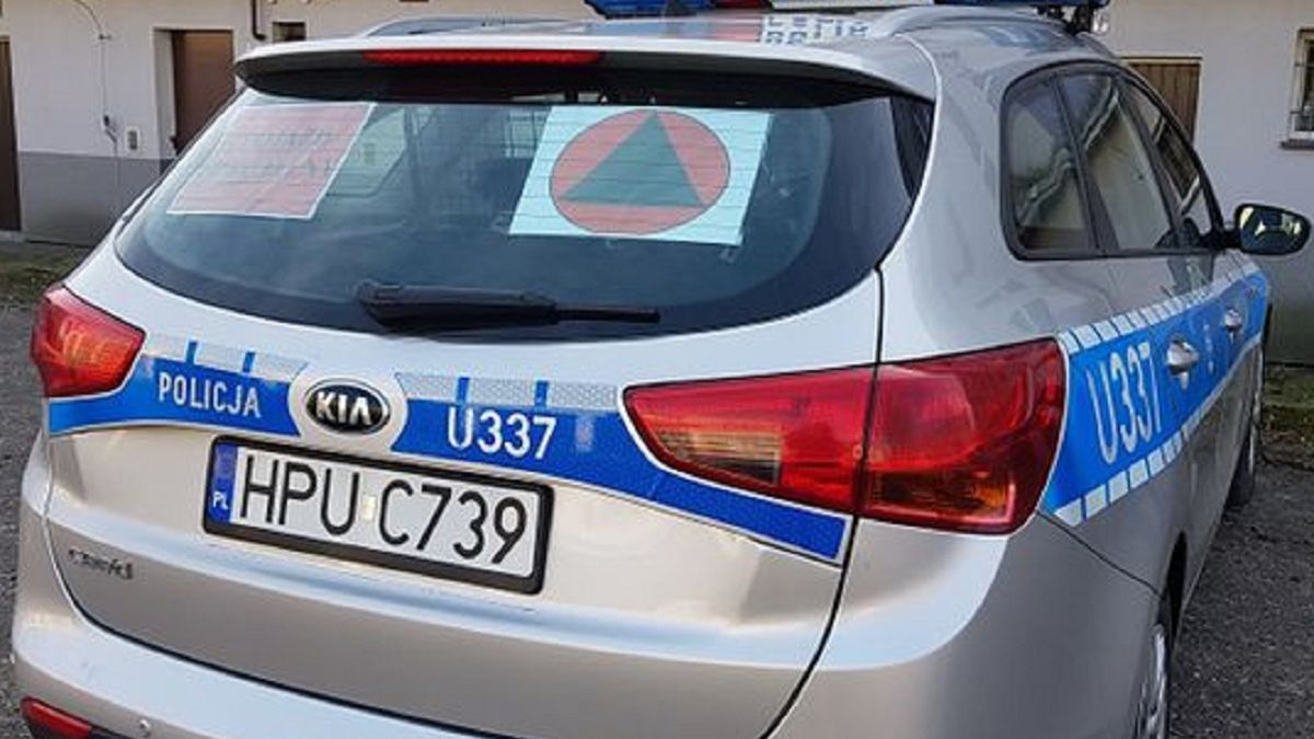 Oznakowane radiowozy