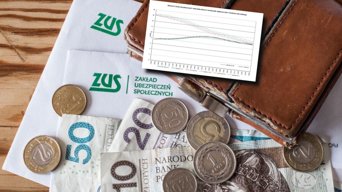 ZUS przygotował nową długoterminową prognozę wpływów i wydatków