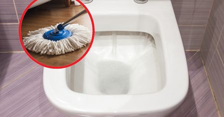 Włóż mop do toalety. Szybko sobie podziękujesz