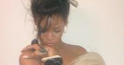 Rihanna TOPLESS na planie teledysku! (FOTO)