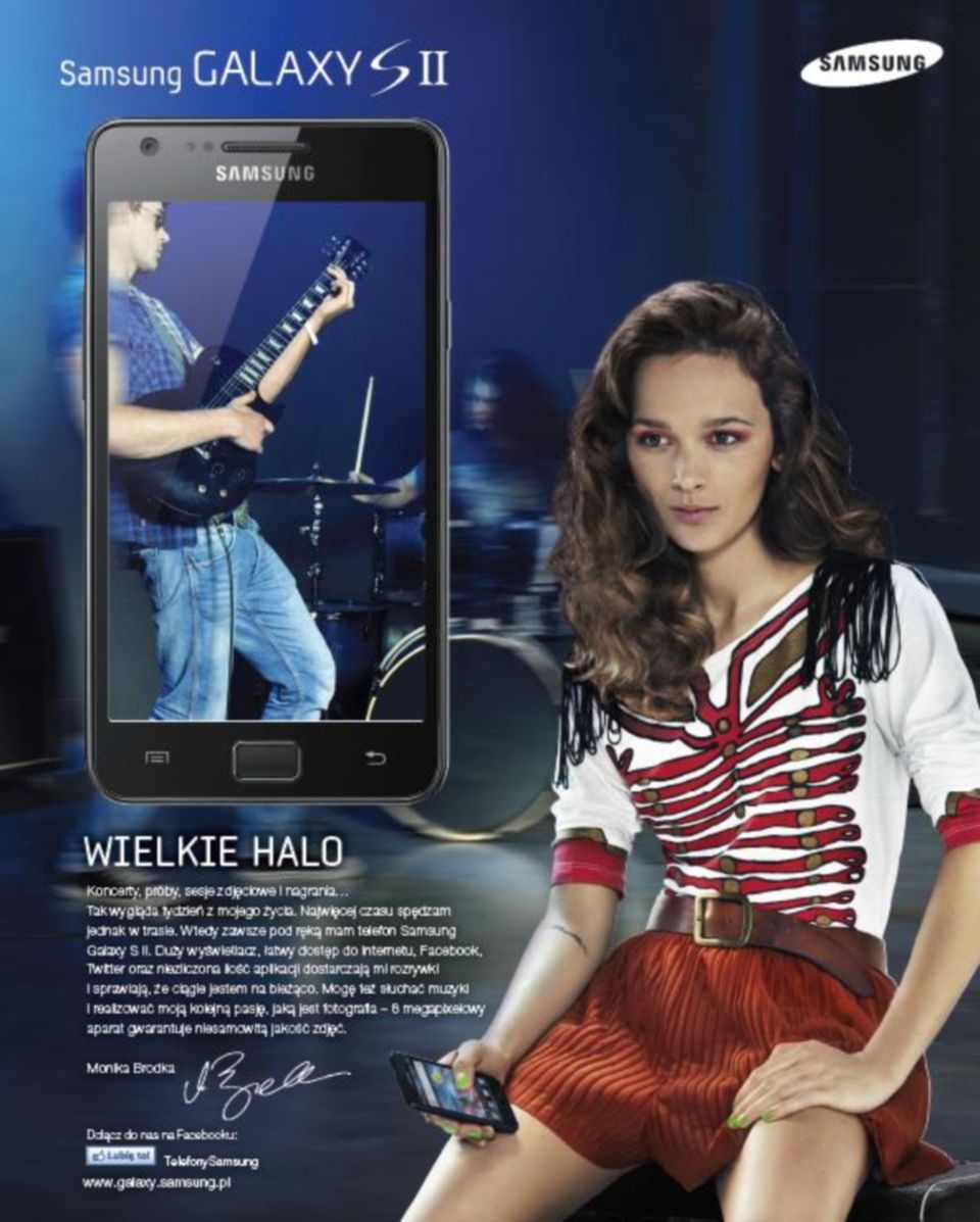 Znane ciała w mobilnych reklamach [galeria] 11