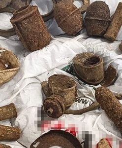 Mieli przy sobie niewybuchy i amunicje. Ewakuowano cały komisariat